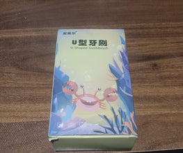 Kids U-Shaped Silicone Toothbrush – 360° Cleaning for Ages 2-6 (1 Pc)