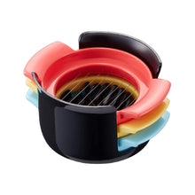 Multifunctional 3-in-1 Egg Cutter - Stainless Steel Slicing Tool with Durable Wires