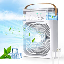 Portable Air Conditioner Fan 7 Color Changing Light (Big  1 Pc) by hometechub